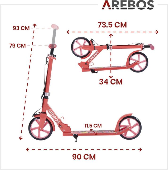 Immagine prodotto Arebos Tretroller
