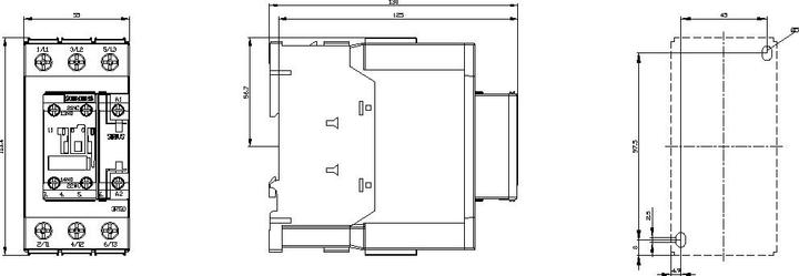 Produktbild Siemens S2 110 V AC 3P Contactor