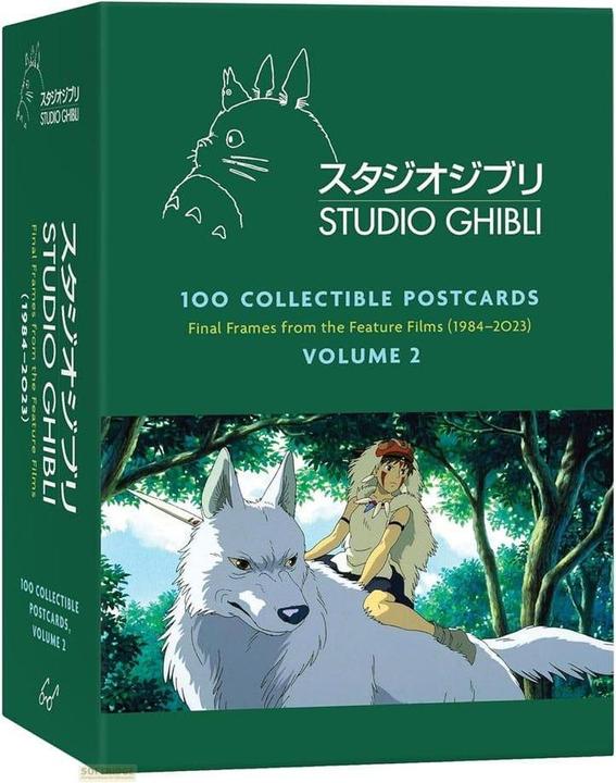 Abrams & Chronicle Studio Ghibli 100 coll Postcards (Englisch, Studio Ghibli, 2024)