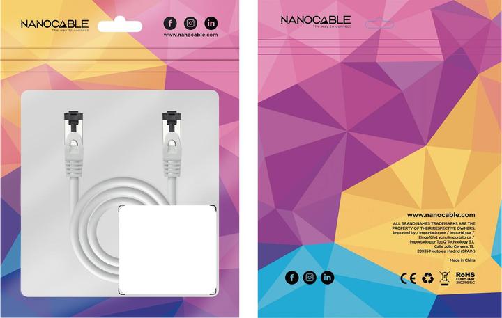 Actual product image Nanocable 10.20.2007 (S/FTP, CAT8.1, 7 m)