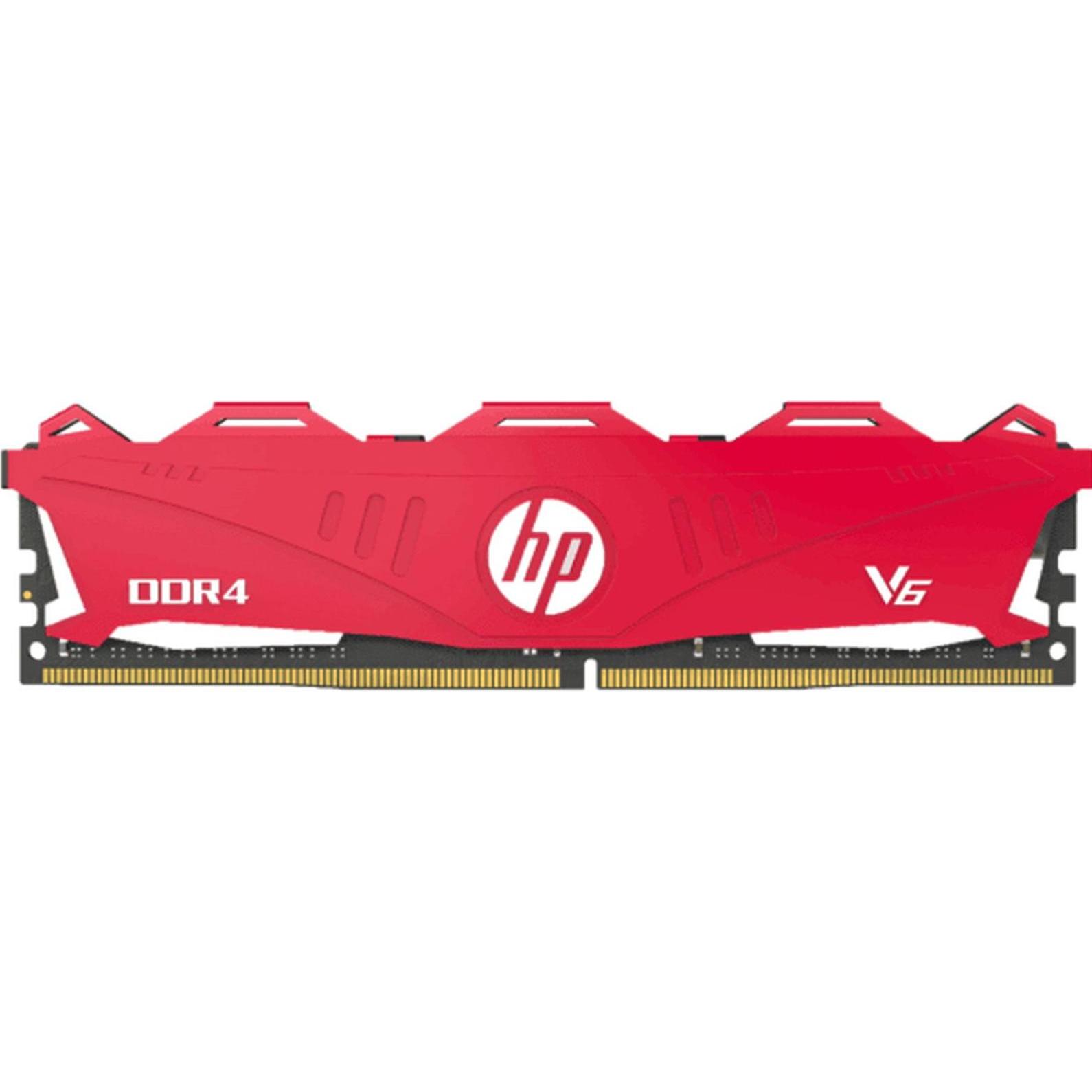 HP V6 Series, DDR4, 16GB, 2666MHz - rot (2 x 8GB, 2666 MHz, DDR4-RAM, U-DIMM), RAM, Rot