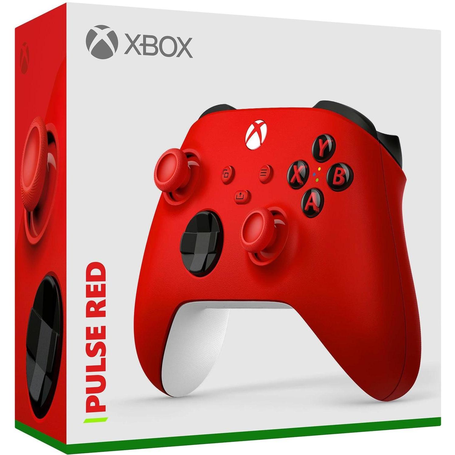 Thumbnail - Microsoft Xbox Wireless Controller - Pulse Red (PC, Xbox One X, Xbox Series X, Xbox One S, Xbox Series S), Gaming Contro...