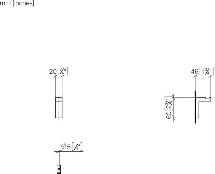 Produktbild Dornbracht Haken 83251980