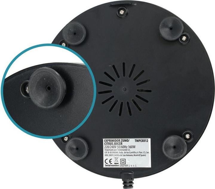Produktbild TM Electron Elektrischer Entsafter Edelstahl 160 W