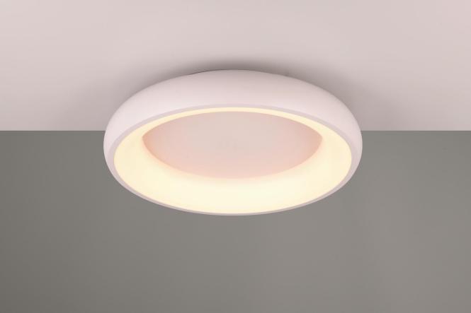 Image du produit Trio Plafonnier apparent à LED Cardona 29W ws 2300-4000K 2000lm Konv IP20 Ø450x105mm (3300 lm)