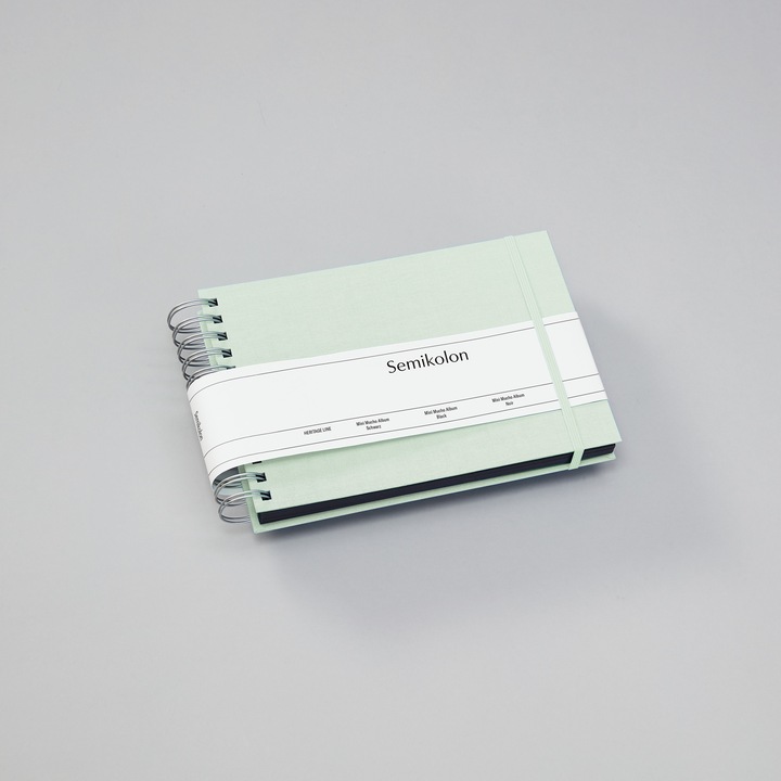 Produktbild Semikolon FOTORINGBUCH 25x16 45bSCHW MOSS (9 x 13 cm)