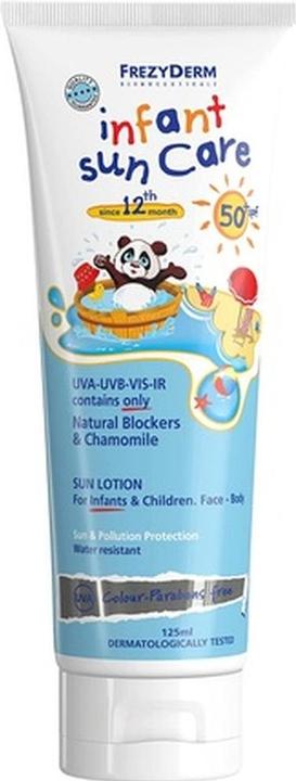 Produktbild Frezyderm Sonnenschutz für Kleinkinder SPF 50+ (Sonnencreme, SPF 50, 100 ml, 159 g)
