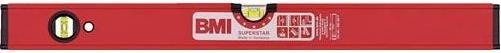 Actual product image BMI Spirit level SUPERSTAR 180cm Alu.red ± 0,5 mm/m w.magnet (180 cm)