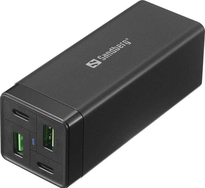 Productafbeelding Sandberg 4in1 Lader 2xUSB-C 2xUSB 65W (65 W)