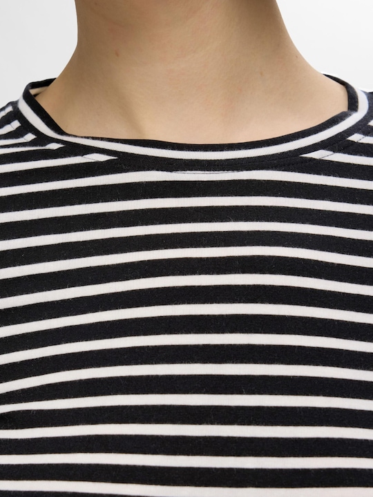 Image du produit Selected Femme Gestreiftes Oberteil mit langen Ärmeln (M)