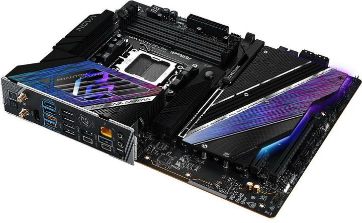 Productafbeelding AsRock MB AMD AM5 X870E Nova WiFi (AM5, AMD X870E, ATX)