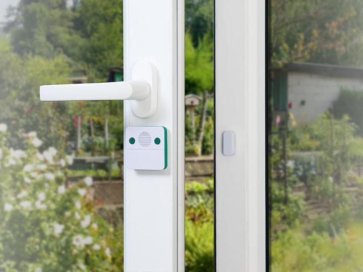 Produktbild VisorTech 2er-Set Universal-Türschliess-Erinnerungs-Alarm