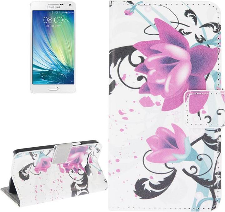 Produktbild König Design Schutzhülle Handytasche (Flip Quer) für Handy Samsung Galaxy A5 A500F Blume (Samsung Galaxy J5 (2015))
