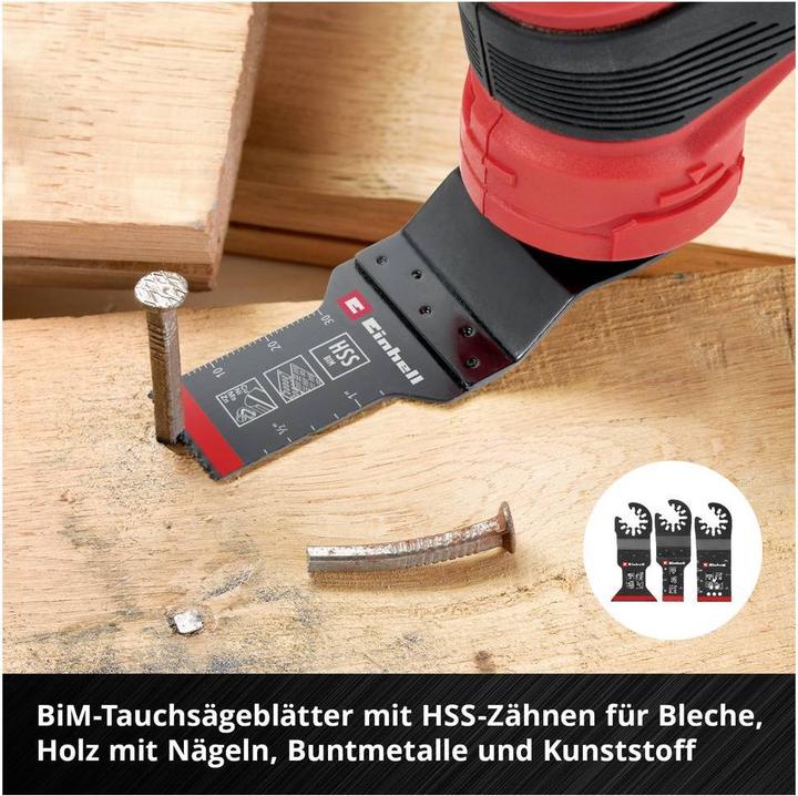 Actual product image Einhell Multitool-Set