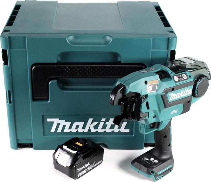 Produktbild Makita DTR 180 F1J Akku Bewehrungsverbinder 18V Brushless für 0,8mm Bindedraht im Makpac + 1x 3,0Ah