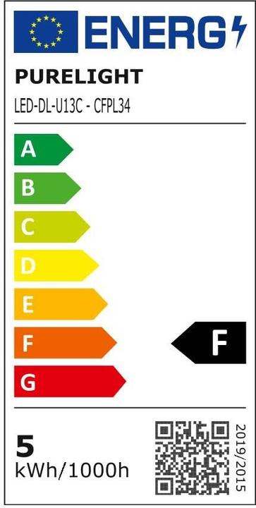 Label énergétique EVE audio SC305 (Actif, 1 pièce, 1x 150 W)