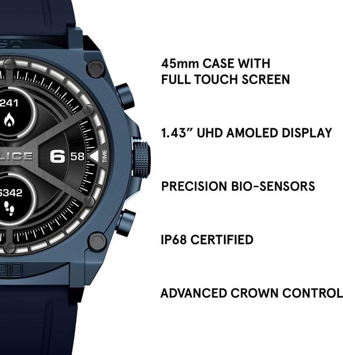 Produktbild Police My Avatar Smartwatch (45 mm)