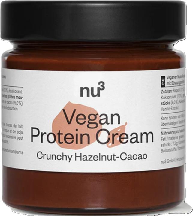 nu3 Protein Creme Hazelnu Caca vega 200g (Haselnuss-Kakao, 1 Stk., 200 g)