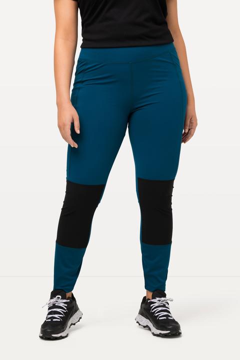 Immagine prodotto Ulla Popken Leggings da trekking a vita alta con cintura elastica e tasca con zip (42, 44)