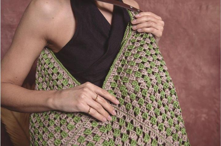 Immagine prodotto DMC Cavo filato per tessuto Eco Vita Raffia 50 g, verde, confezione da 50 g (100 m)