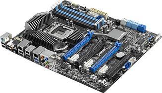 Actual product image ASUS P8P67 WS Revolution (B3) (LGA 1155, Intel P67, ATX)