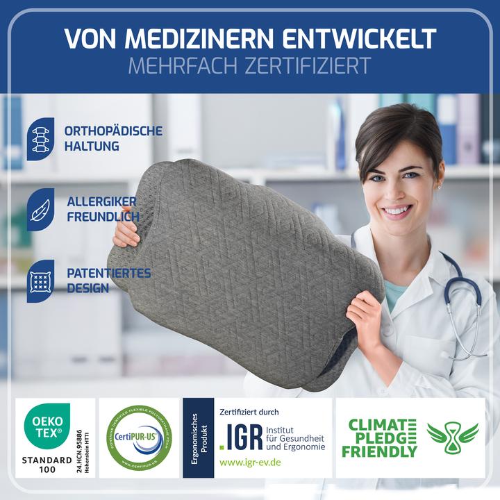 Image du produit Eulin Orthopädisches Kissen (40 x 60 cm)