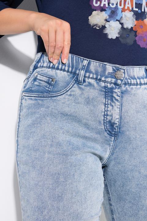 Immagine prodotto Ulla Popken pantaloni boyfriend in jersey, gamba ampia, cintura comfort (42)