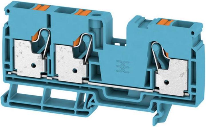 Actual product image Weidmüller A3C 10 BL Terminal blocks A-Series Universal 2490510000