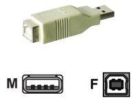 Image du produit M-Cab Adaptateur USB USB (M) à USB type B (W) (USB-A)