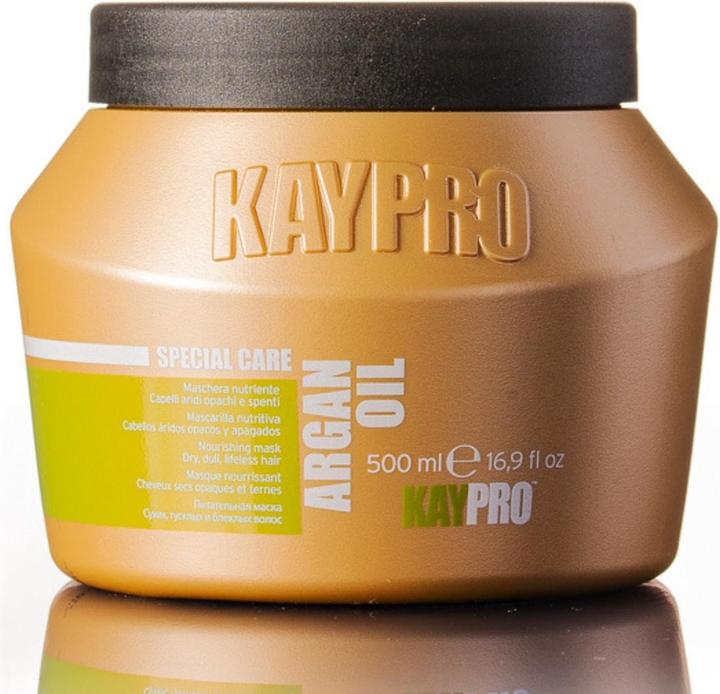 Actual product image Kay Color KayPro Nourishing Mask with Argan Oil for Dry Dull Lifeless Hair 500ml (500 ml)
