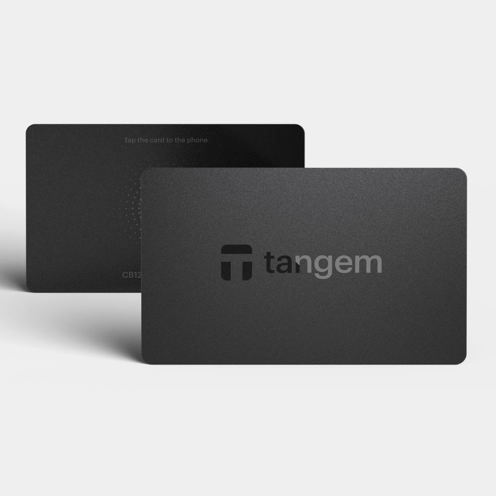 Thumbnail - Tangem 2.0 - 2 Card Set (Bitcoin, Weitere), Crypto Wallet, Schwarz