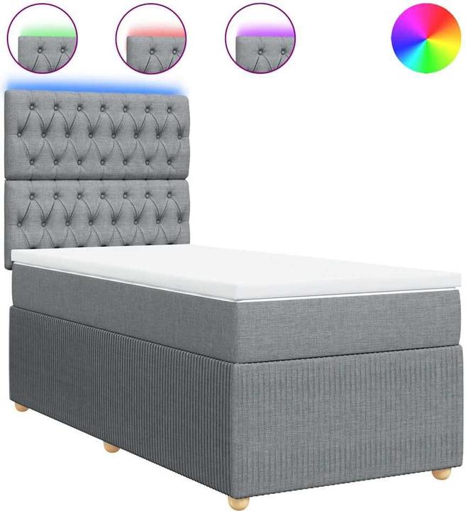 Produktbild vidaXL Boxspringbett (90 x 200 cm)