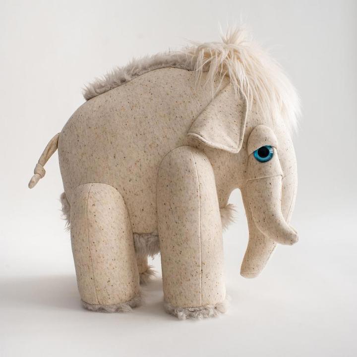 Actual product image BigStuffed Albino Mammoth Large (42 cm)