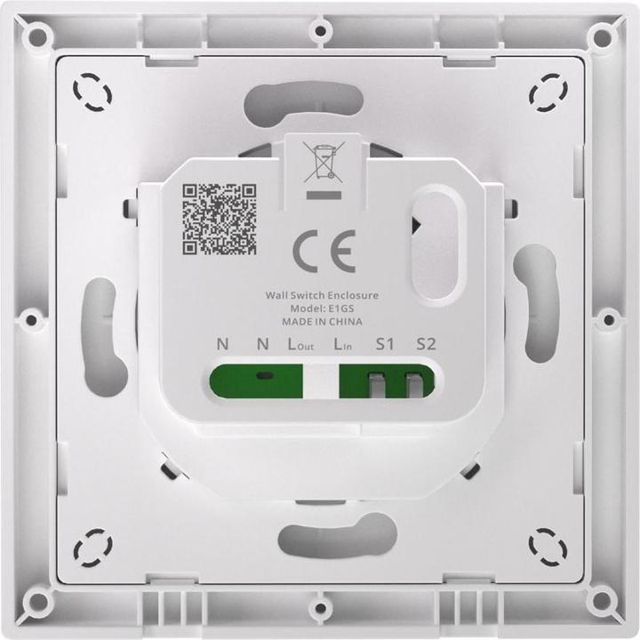 Immagine prodotto Sonoff E1GS wall switch housing (with N)