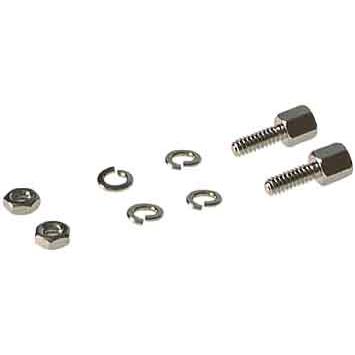 EFB Elektronik, Muttern + Unterlegscheiben, Mutternset mit UNC4-40 Gewinde, ESV-U/K (Satz=2 Stück)