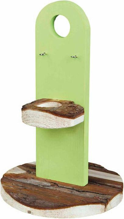 Produktbild Trixie Tränkenhalter, Holz/Rindenholz