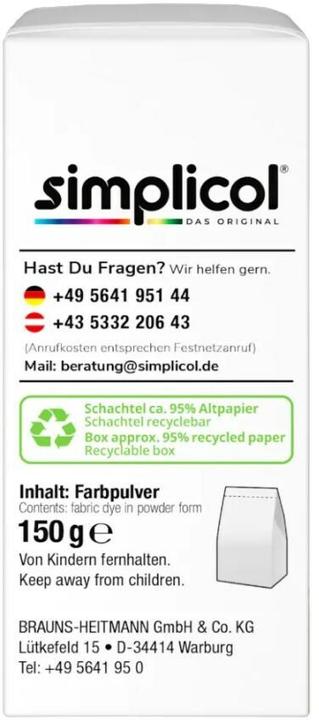 Produktbild Simplicol Textilfarbe expert (150 ml)