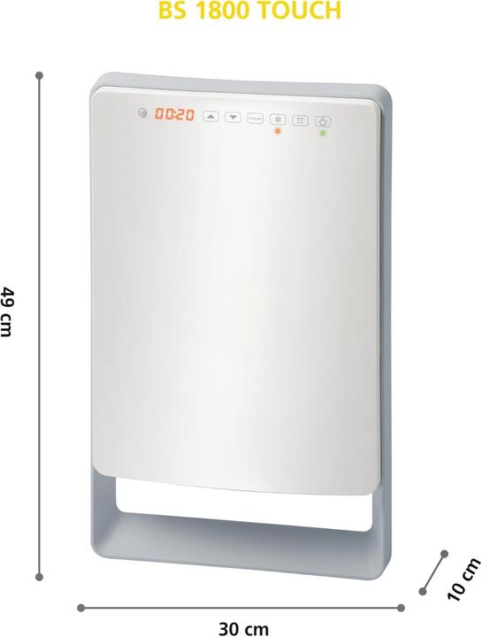 Productafbeelding Steba Badkamer Snelverwarmer BS 1800 Touch (1800 W)