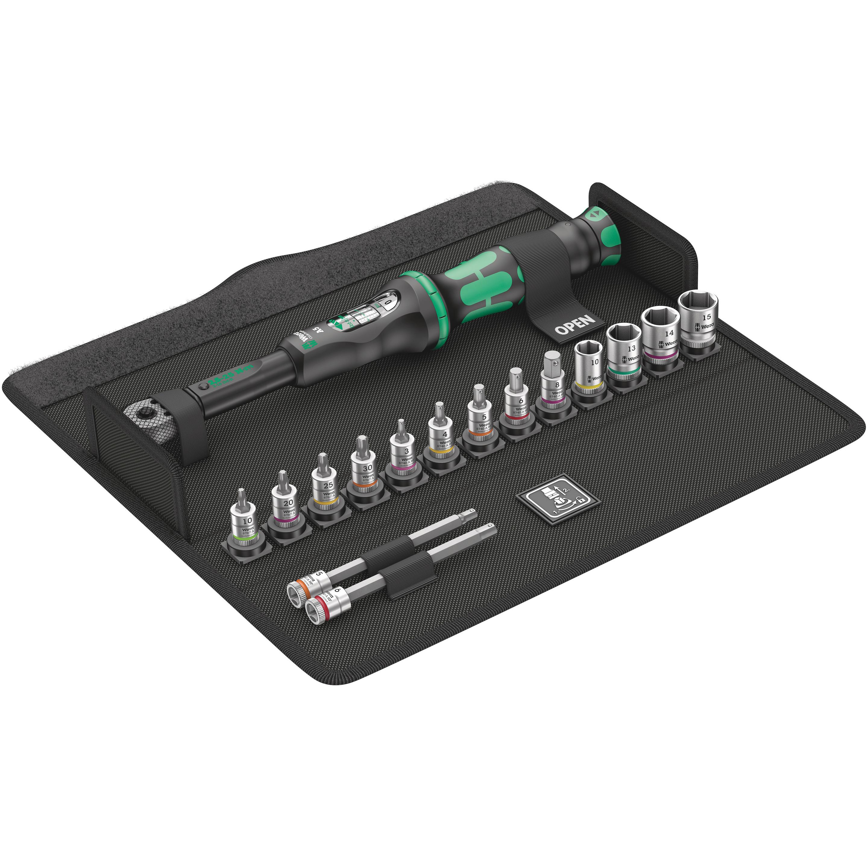 Wera, Drehmomentschlüssel, Bicycle Set Torque 1 (1/4", 2.50 Nm, 25 Nm)