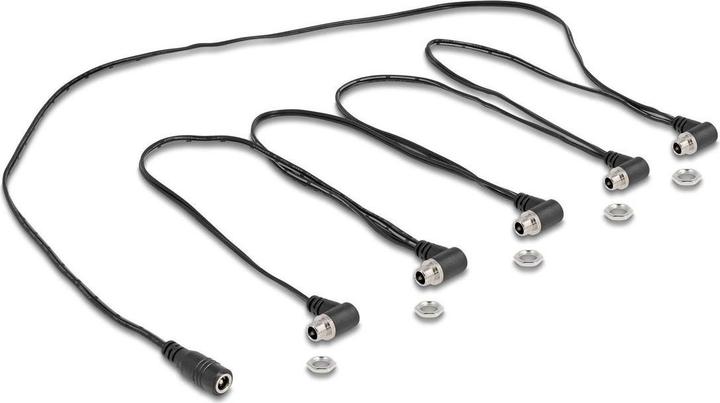 Produktbild Delock DC Splitter Kabel 1 x Buchse gerade zu 5 x Buchse 5,5 (0.76 m)