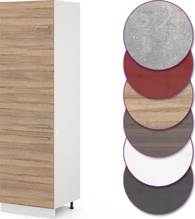 Produktbild Vicco Kühlumbauschrank R-Line (60 x 57.5 x 207 cm)