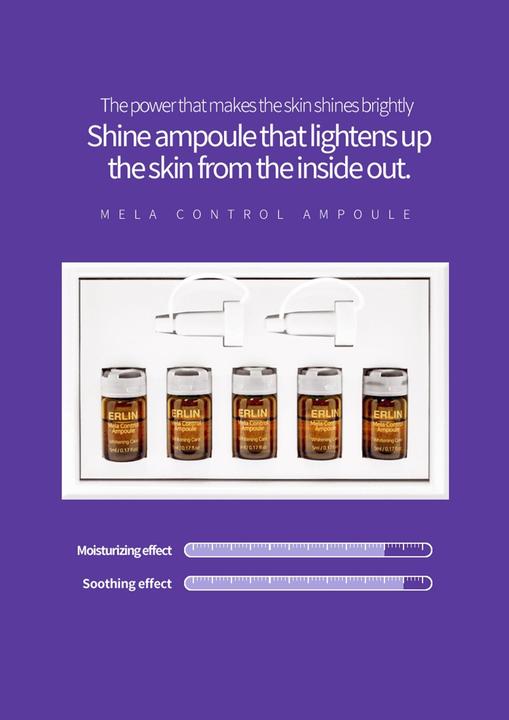 Actual product image Erlin Mela Control Ampoule (25 ml)