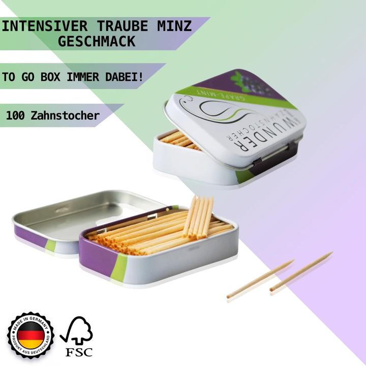 Actual product image Wunder Zahnstocher Toothpick (100x)