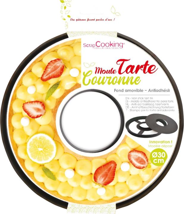 Produktbild ScrapCooking Antihaftform Kronentorte (30 cm)