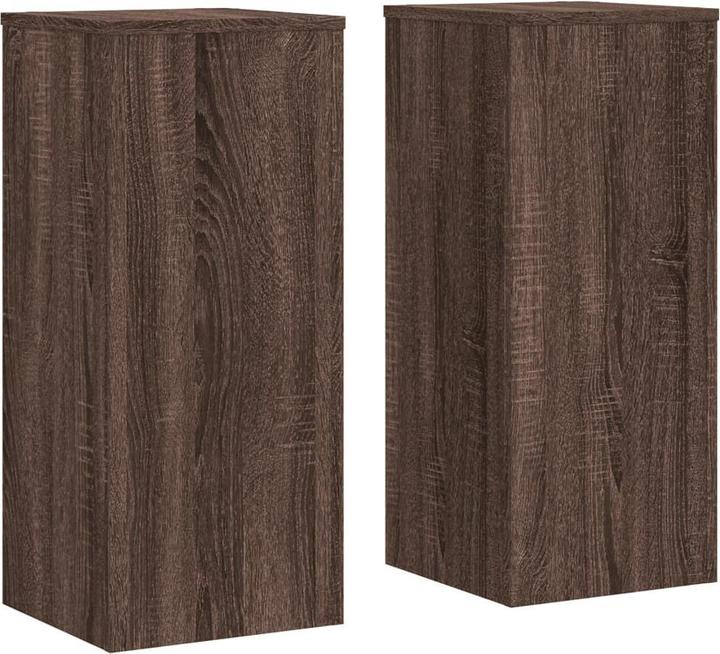 Produktbild vidaXL Pflanzenständer 2 Stk. Eiche