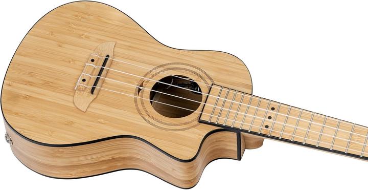 Image du produit Ortega Ukulele Acustico-Elettrico Concert Serie Bambù Tutto Legno Massello (Acoustique)