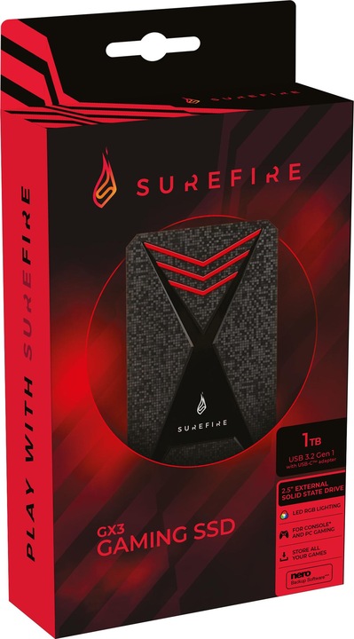 Actual product image SureFire Gaming Bunker (1000 GB)