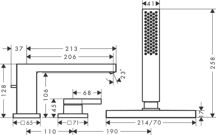 Produktbild hansgrohe 73443670