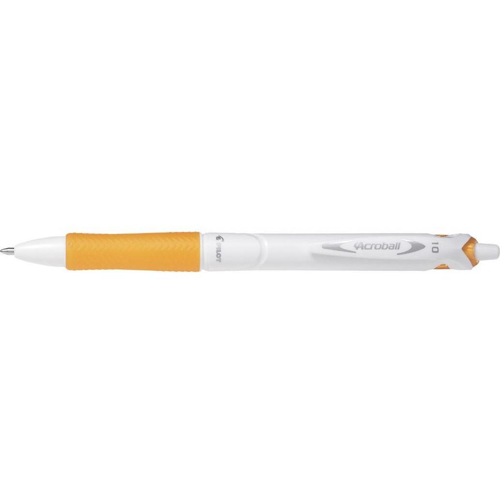 Pilot, Schreibstifte, Kugelschreiber Acroball White orange (Orange, 1 x)