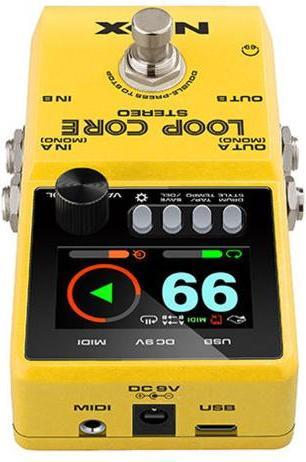 Produktbild NUX Loop Core Stereo Effektgerät Looper-Pedal (Gitarre, Bass)